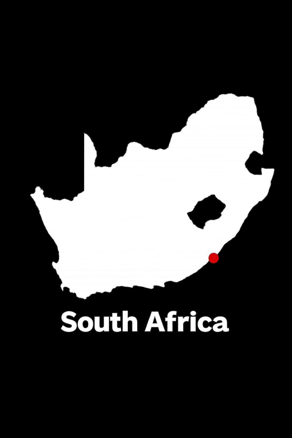 South Africa map